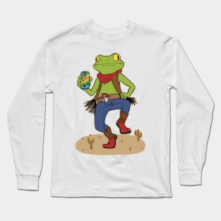 Giddy Up Froggy Long Sleeve T-Shirt